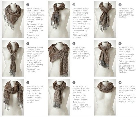 (Scarf)spiration: 34 Unique Ways to Wear a Scarf | High-End Fashion in ...