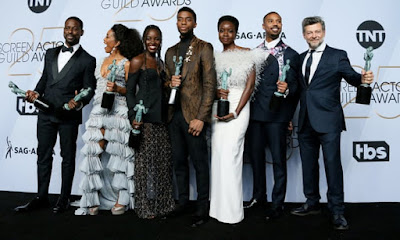 Sag 2019 Winners Black Panther Cast