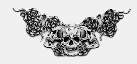 rose drawing tattoo