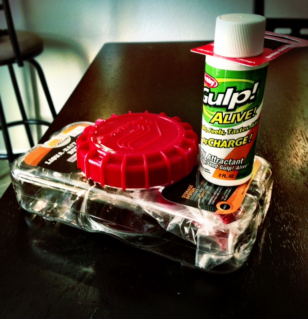 SoCal Fish N Tips Plastic Bait Storage Plano LiquaBait Locker Bottle