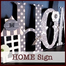 HOME sign