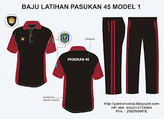 KAOS LATIHAN PASKIBRA