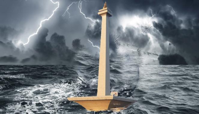 HMI Komisariat Fakultas Ekonomi USU Saling tuding  banjir Jakarta
