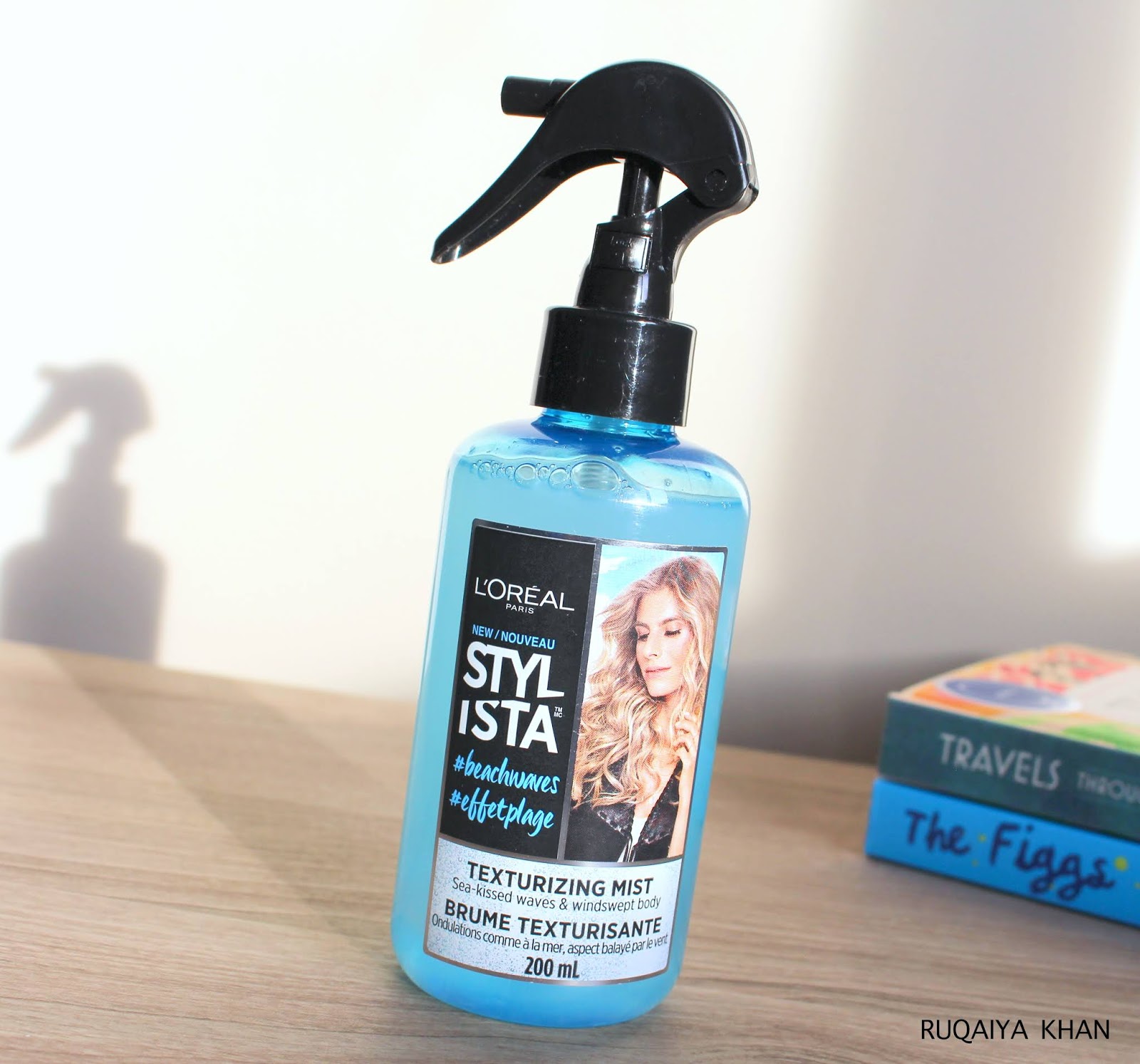 Ruqaiya Khan LOREAL Stylista Hair Smoothing Serum, Texturizing Spray