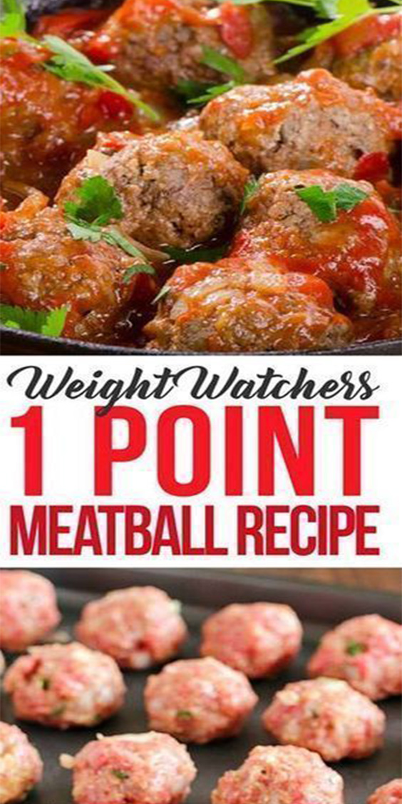 Weight Watchers Meatball Recipe Weight Watchers Weight Watchers