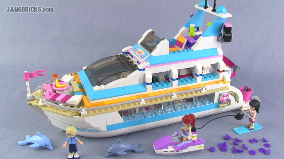 LEGO Friends Dolphin Cruiser 41015 set Review!