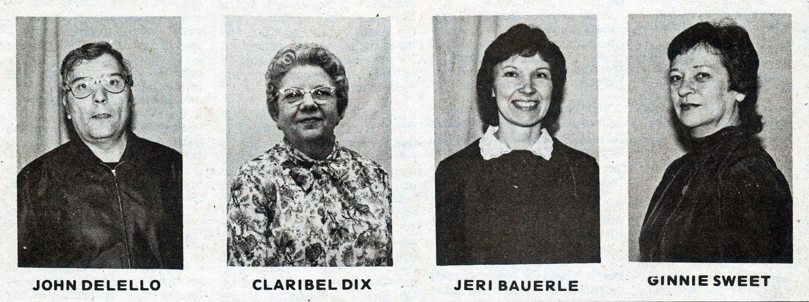 Local History Notes Bainbridge Pharmacy Employees 1984