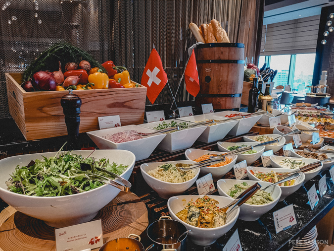 Swiss buffet at Tavola 36 Swissotel Nankai