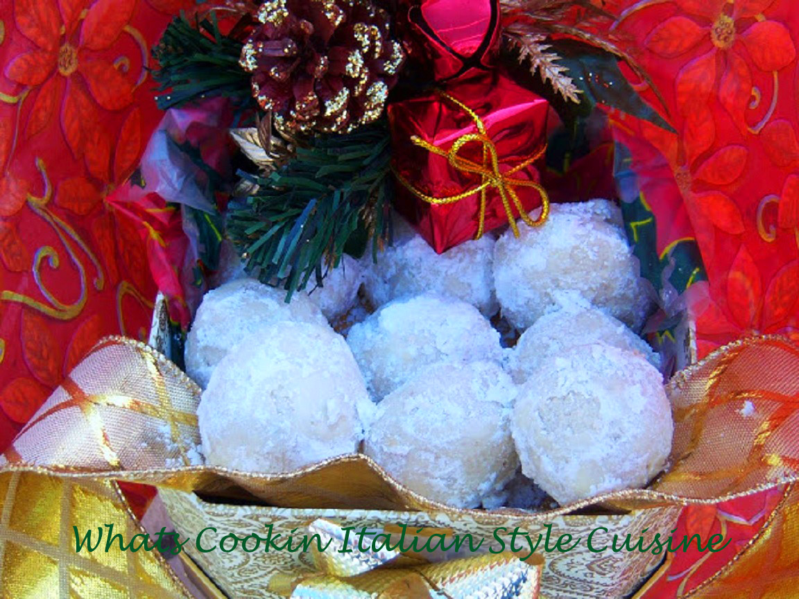 Italian Amaretto Butter Cookies What's Cookin' Italian Style Cuisine