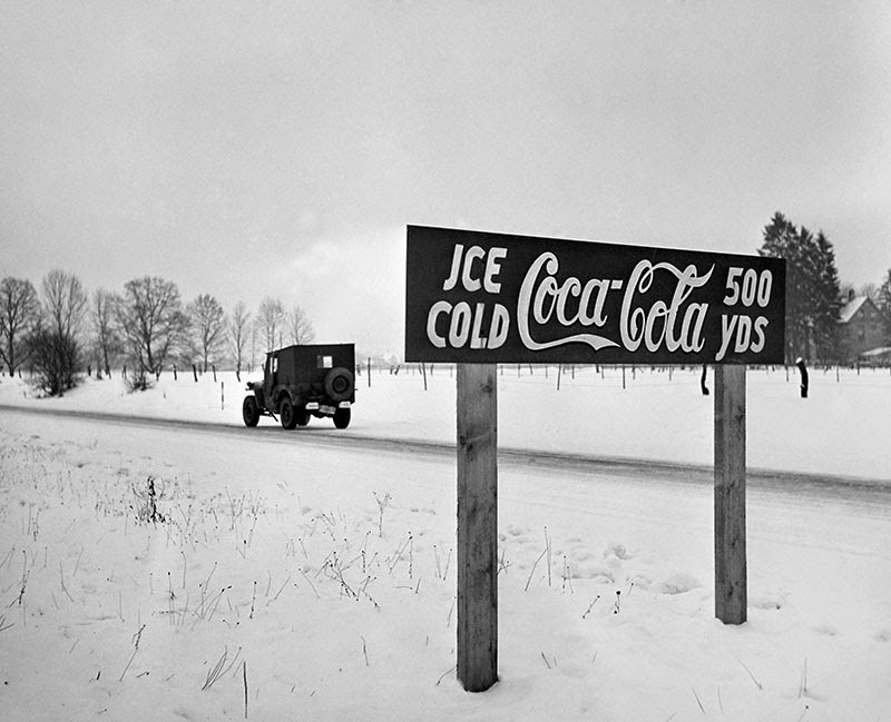 Old Photos Coca-Cola Advertising Delivery Trucks