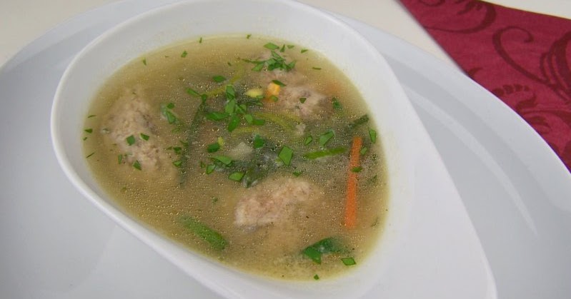 Lecker Bentos und mehr: Klare Bouillon mit Leberklößchen vom Kaninchen