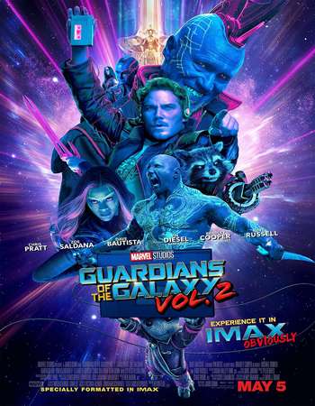 Guardians of the Galaxy Vol 2 2017 Hindi ORG Dual Audio 600MB BluRay 720p ESubs HEVC