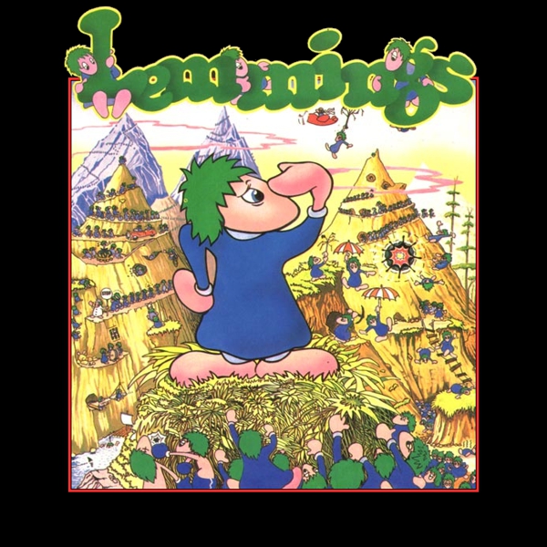 ... do jogo Lemmings
