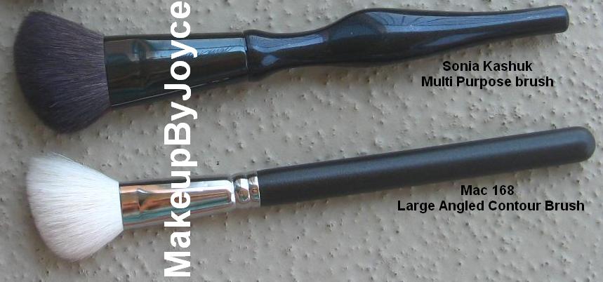 ❤ MakeupByJoyce ❤** !: Review: Mac 168 Large Angled Contour Brush vs Sonia Kashuk Purpose Brush Sephora Professionnel Angled Blush Brush #40