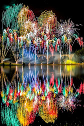 Google Meet Fireworks Background 17