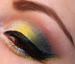 potter harry hufflepuff inspired makeup series yellow eye hogwarts things take luhivy