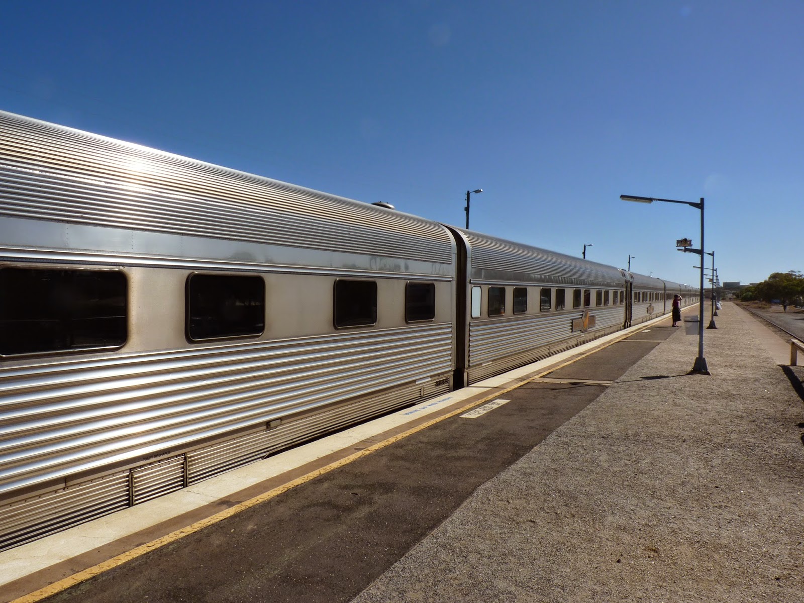 Epsilon's World Indian Pacific Train from Adelaide to Sydney