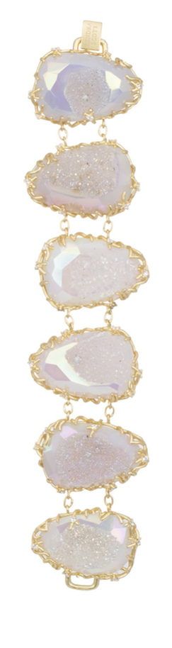 Kendra Scott Branch-Bezel Druzy Bracelet