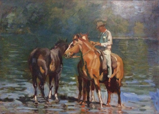 pinturas-de-corceles-realismo-en-pintura cuadros-oleo-caballos