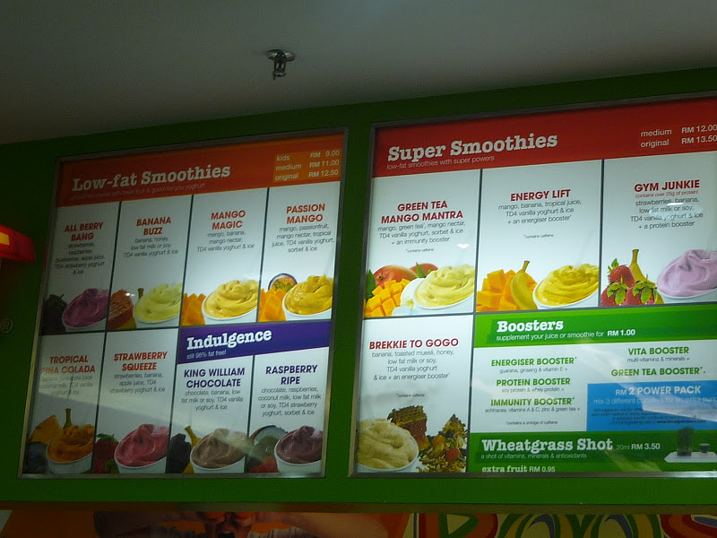 My Life & My Loves . Boost Juice KLCC...siapa yg bertuah???