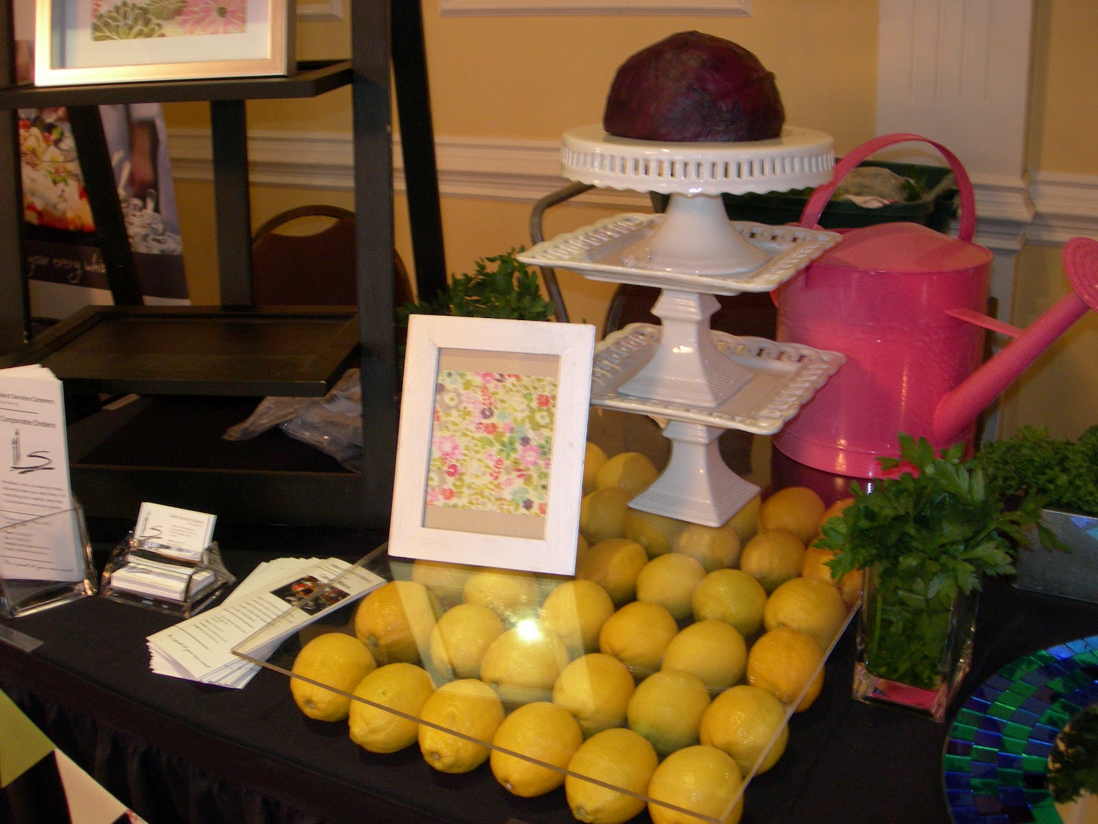 Events at Select Service Best Display award at More Than Just Desserts