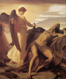 Elijah in the Wilderness (1878) By Lord Frederick Leighton