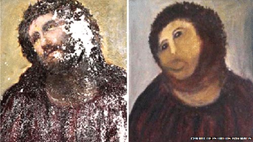 Restauracao Transforma Jesus Em Gorila E Vira Piada Na Internet transforma jesus em gorila e vira piada