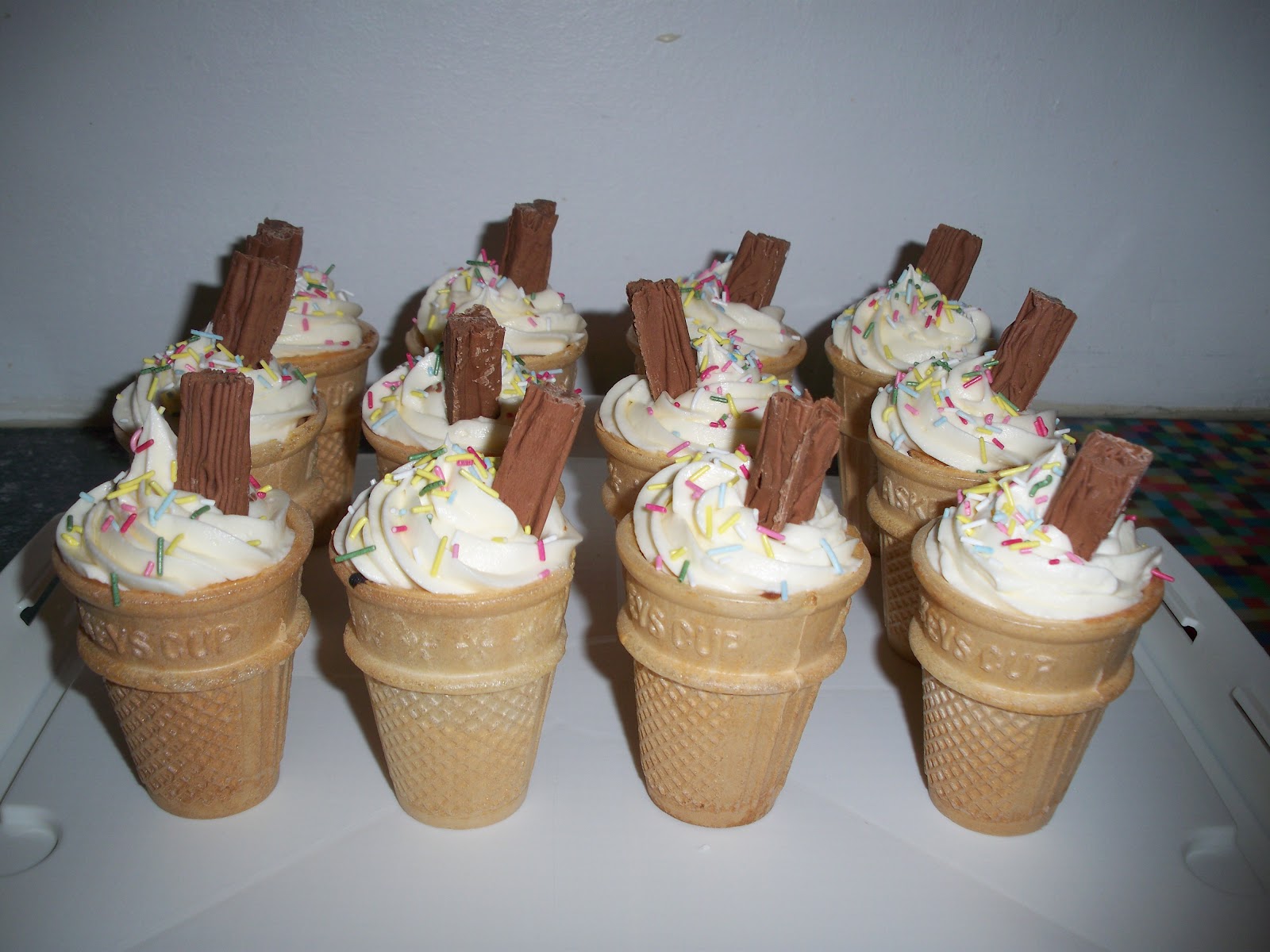 Rachel's Crafty Adventures Ice cream cone cakes