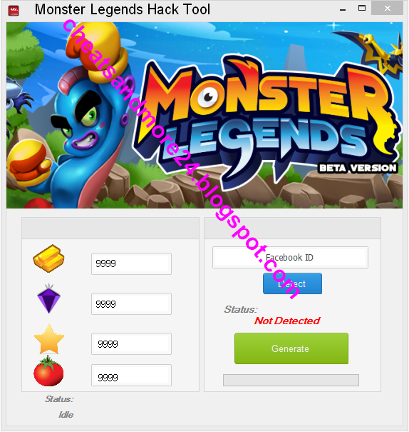 Monster Legends Hack Tool v1.7 Cheats, and more!