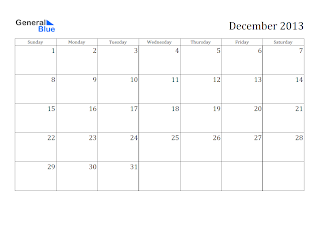 Free Printable Calendar: Free Printable Calendar December
