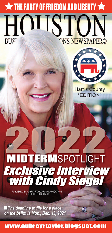 Cindy Siegel - Harris County Republican Party Chair Interview with Aubrey R. Taylor