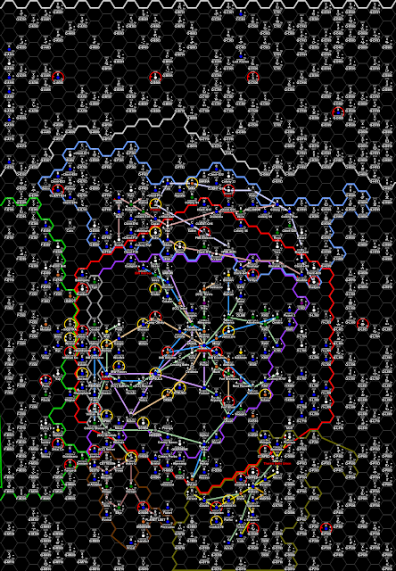 Chart of the Far Stars Sector (circa 0150 PIY).