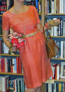Gail Carriger Wears Salmon in San Francisco for Heartless Book Launch