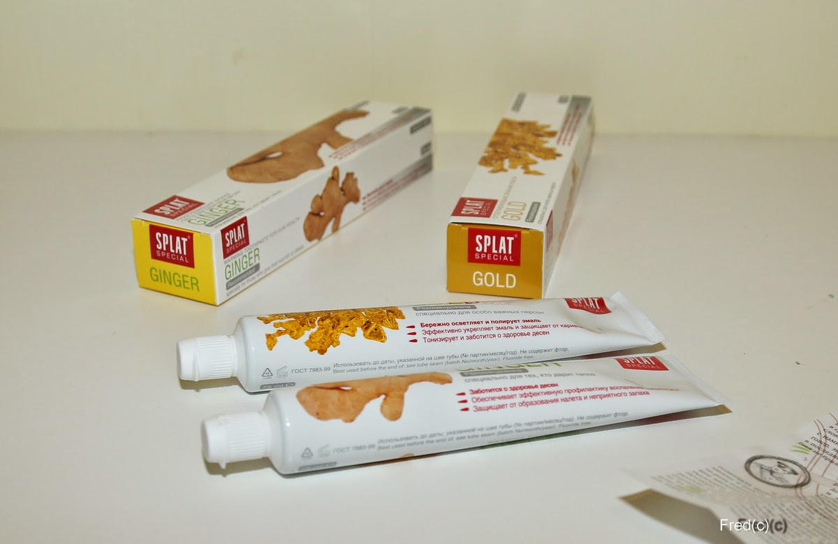 SPLAT Speсial. Зубные пасты GINGER & GOLD. Письма счастья. - Записки от ...