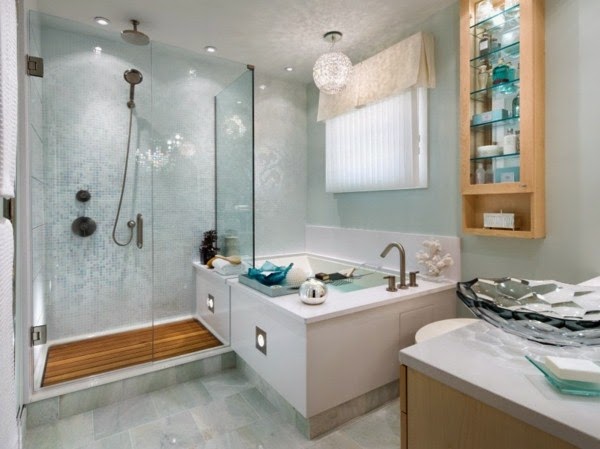 Modern shower cabin for the bathroom!