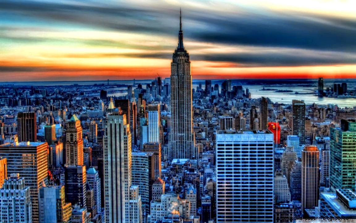 Empire State Building HDR HD desktop wallpaper  High Definition