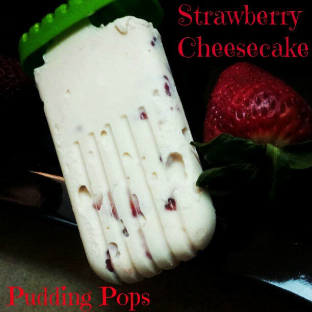 Strawberry Cheesecake Pudding Pops The Whimsy One
