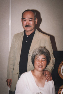 T K Chiba Shihan and Madam Chiba.