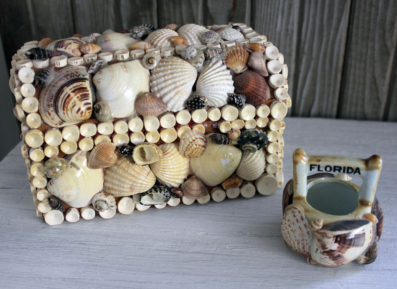 A Fun Collectible...Decorative Shell Boxes... Itsy Bits and Pieces