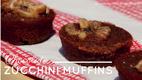 Chocolate Zucchini Muffins - perfect bite-sized picnic desserts!