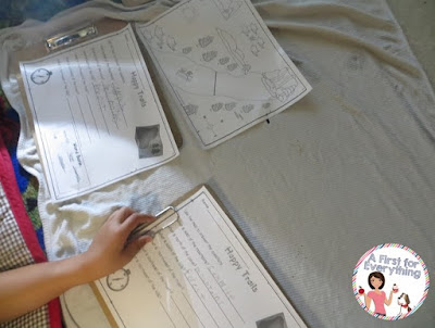 Engaging integrated and thematic camping unit for elementary classroom.