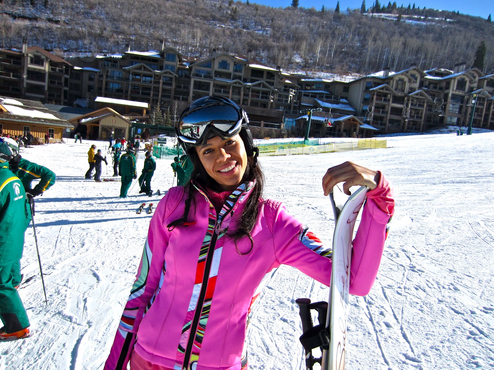 SWEATY SEQUINS: Schriffen Sisters Ski Chic