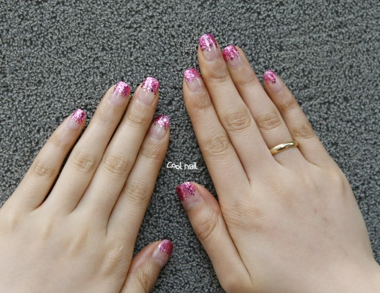 MagazinePAPA Spangle gel nail, gradation gel nail, SOAK, gel nail art