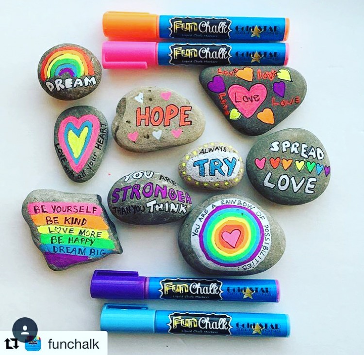 My favorite supplies for rock painting