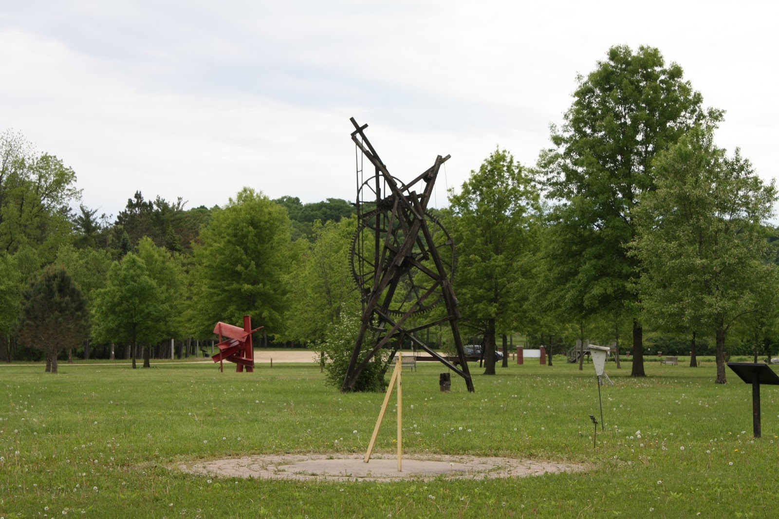 A Little Time and a Keyboard Sculpture Garden and Nature Walk at