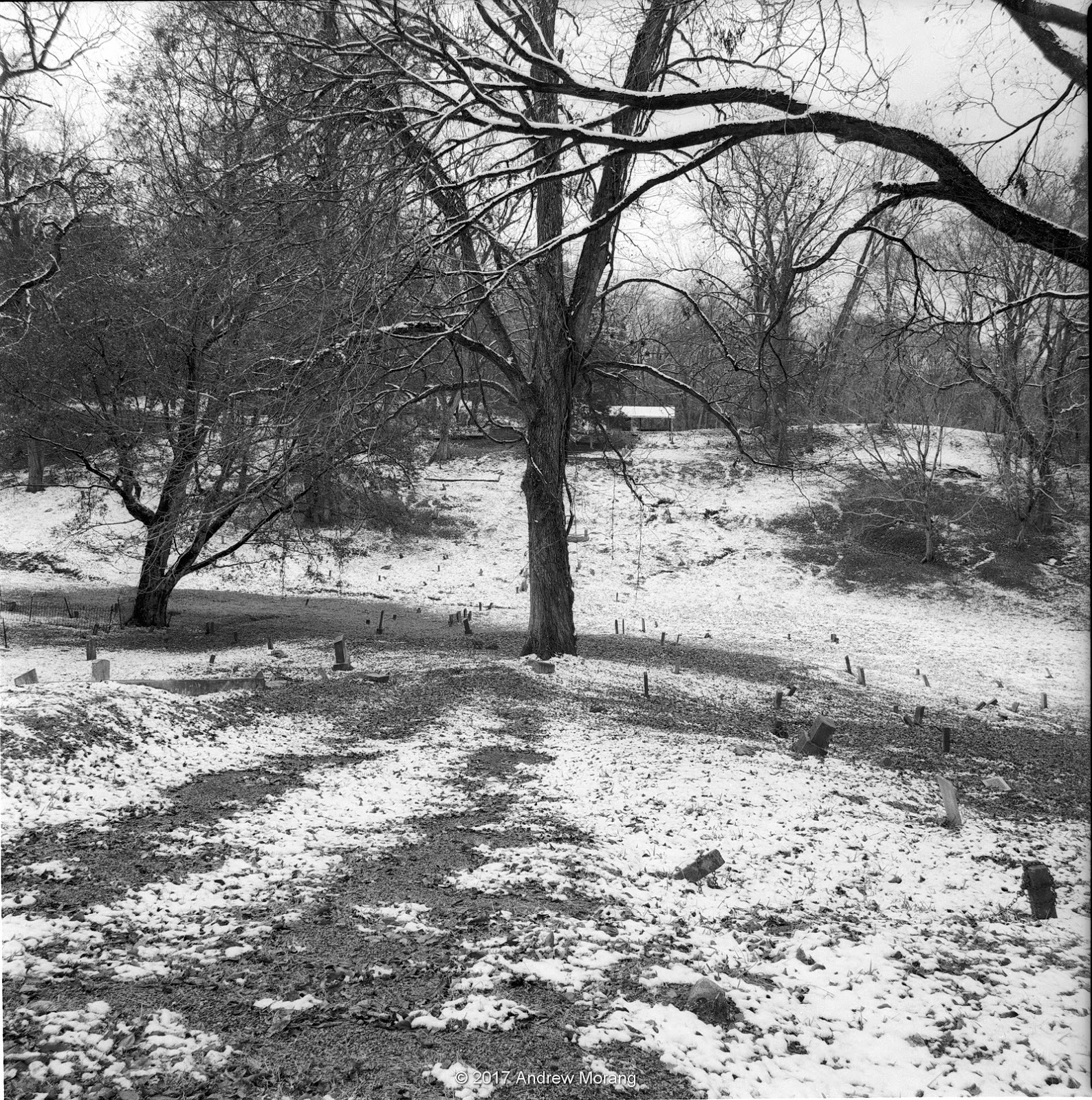 Urban Decay Snow in Vicksburg, Mississippi (B&W film)