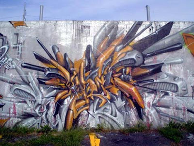 Full graffiti art