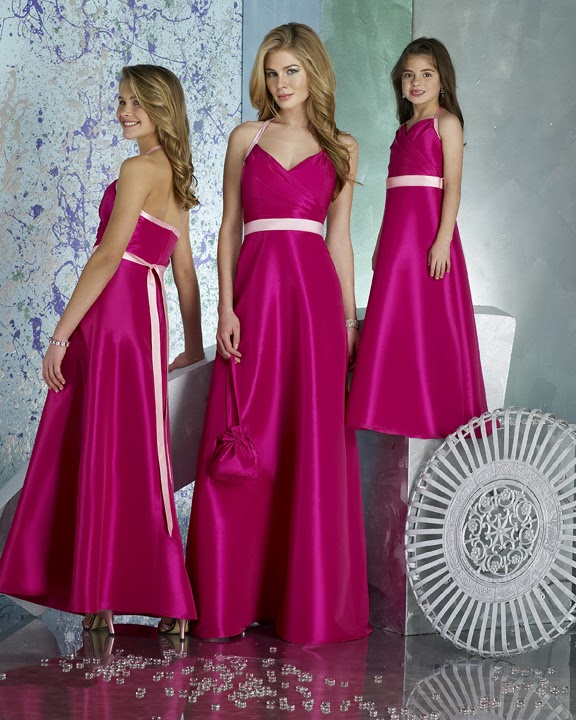 WhiteAzalea Junior Dresses: Junior Bridesmaid Dresses with Delicate Sash