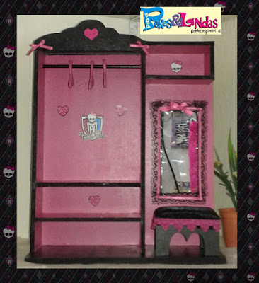 Para Pekes & Lindas Diseños: Muebles Monster High