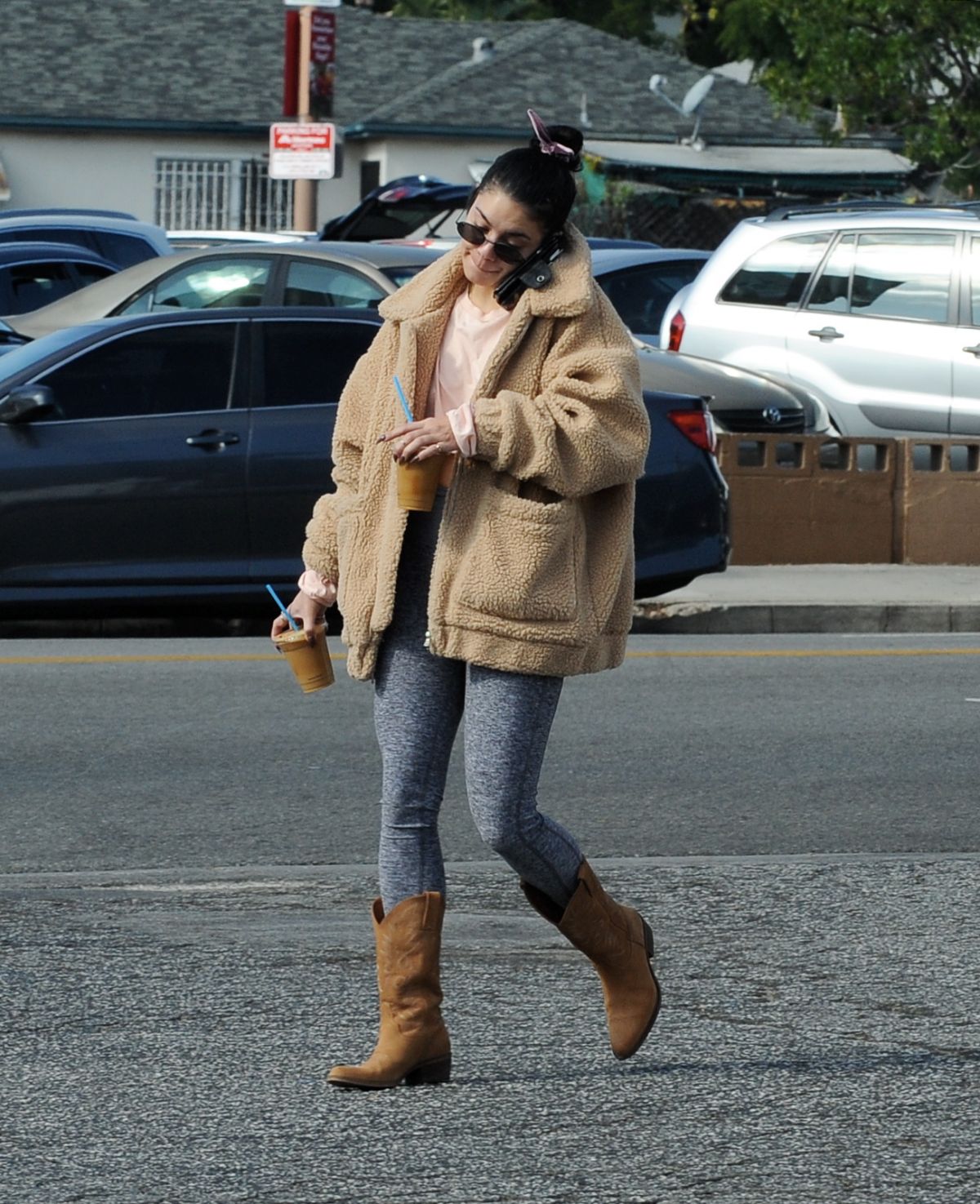 Vanessa Hudgens - running errands in Los Angeles 11/25/2018 – Celeb Central